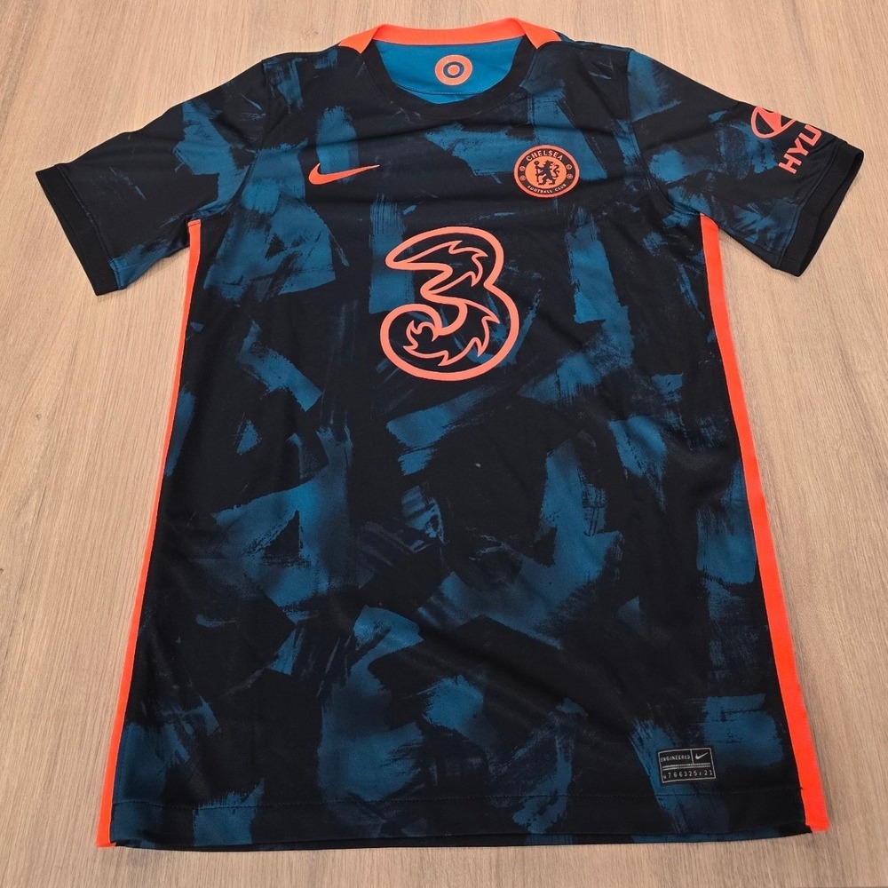 Nike Chelsea 2021‎ 2022 Third Soccer Team Shirt Jersey Rare Youth XL Extra Large